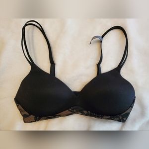 American Eagle Aerie real sunnie wireless push up bra